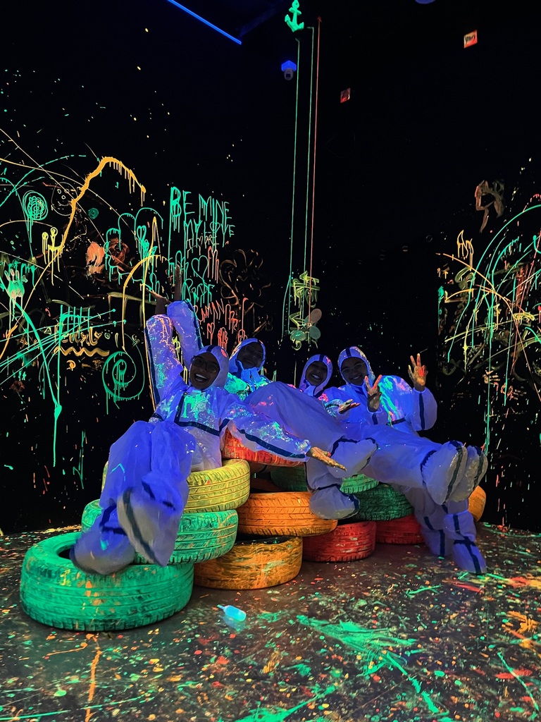 Glow in the dark fun